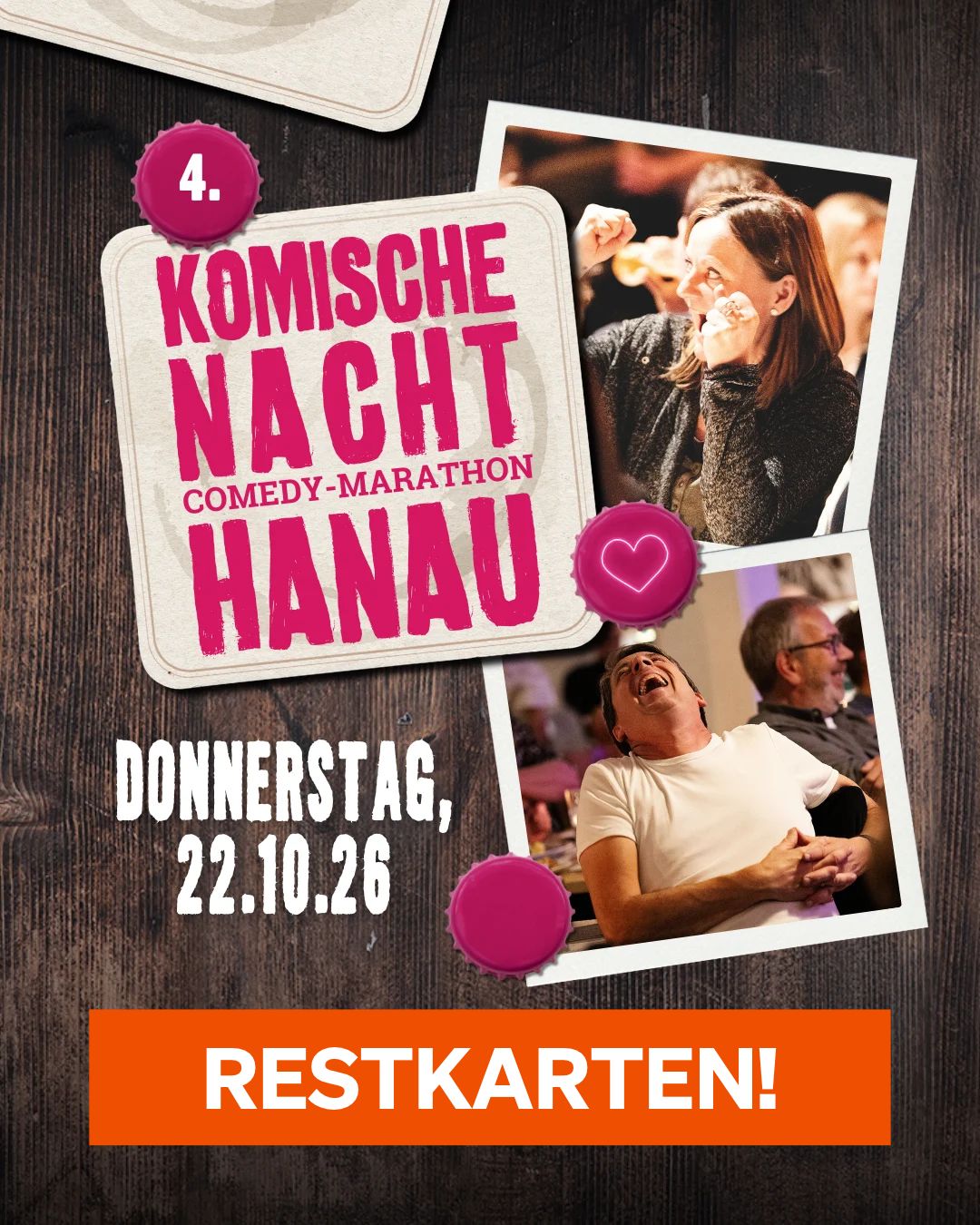 2026 Komische Nacht Restkarten