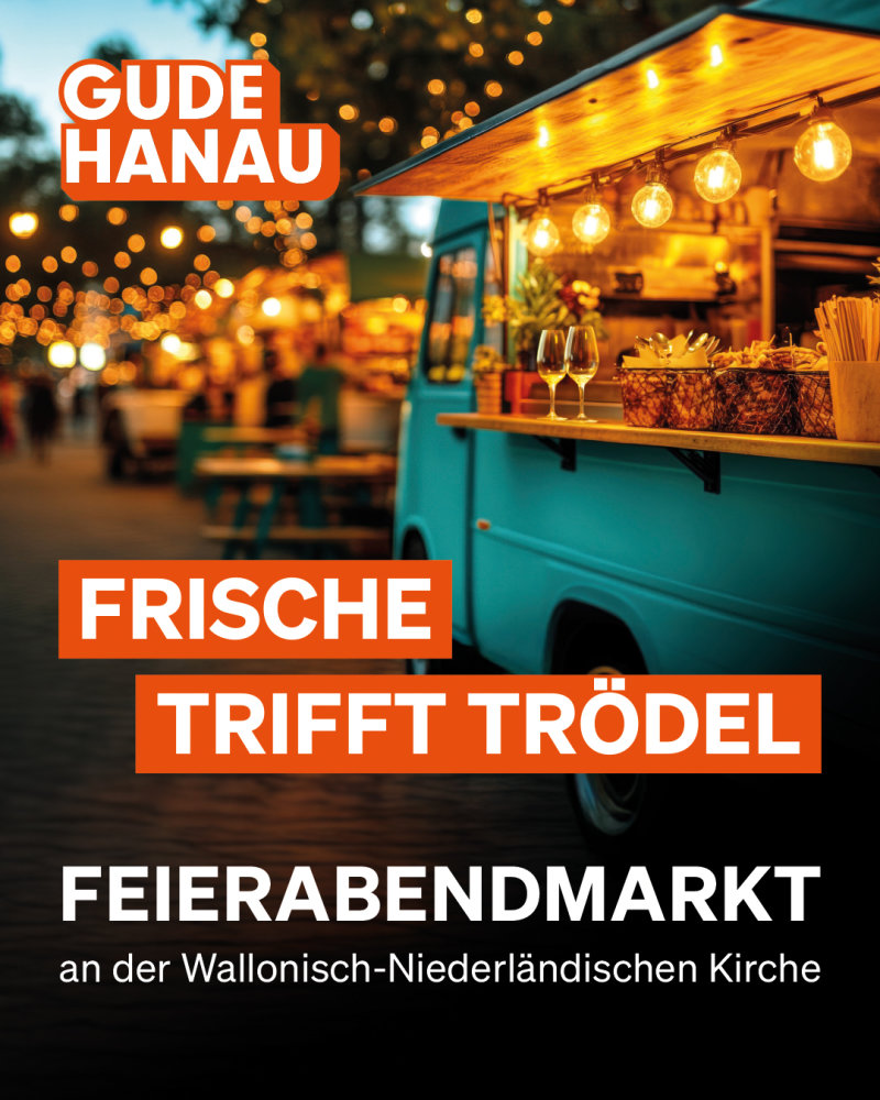 Foodtruck auf dem Feierabendmarkt